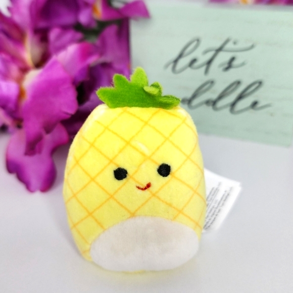 MAUI 🍍 HTF OG Squad Pineapple Squishville Exclusive Original Squishmallow NWT - Picture 4 of 8